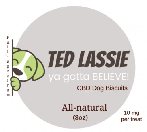 Ted Lasso Inspired Pure Organic Cannabidiol (CBD) Full Spectrum Dog Treats